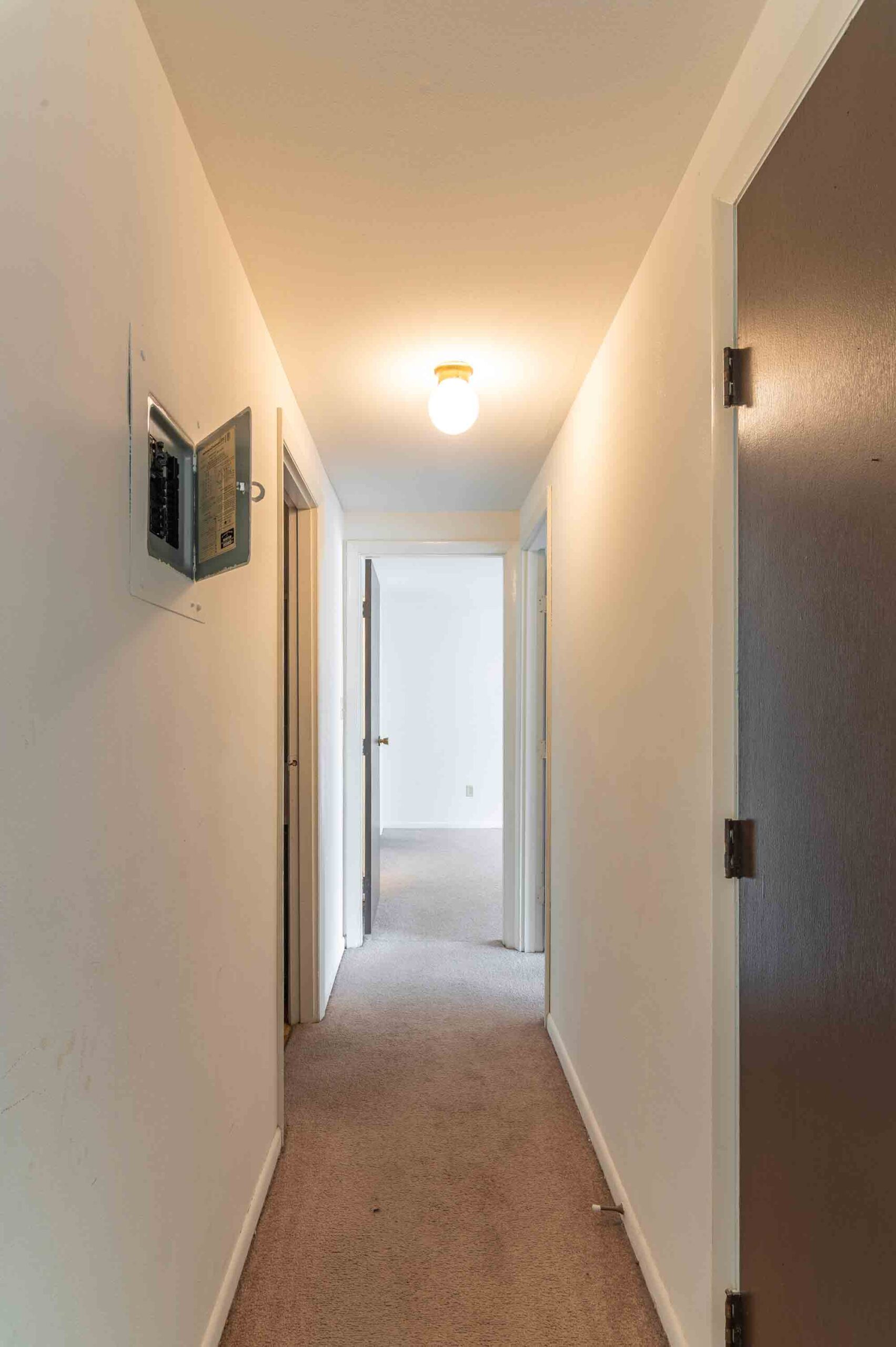 before - hallway